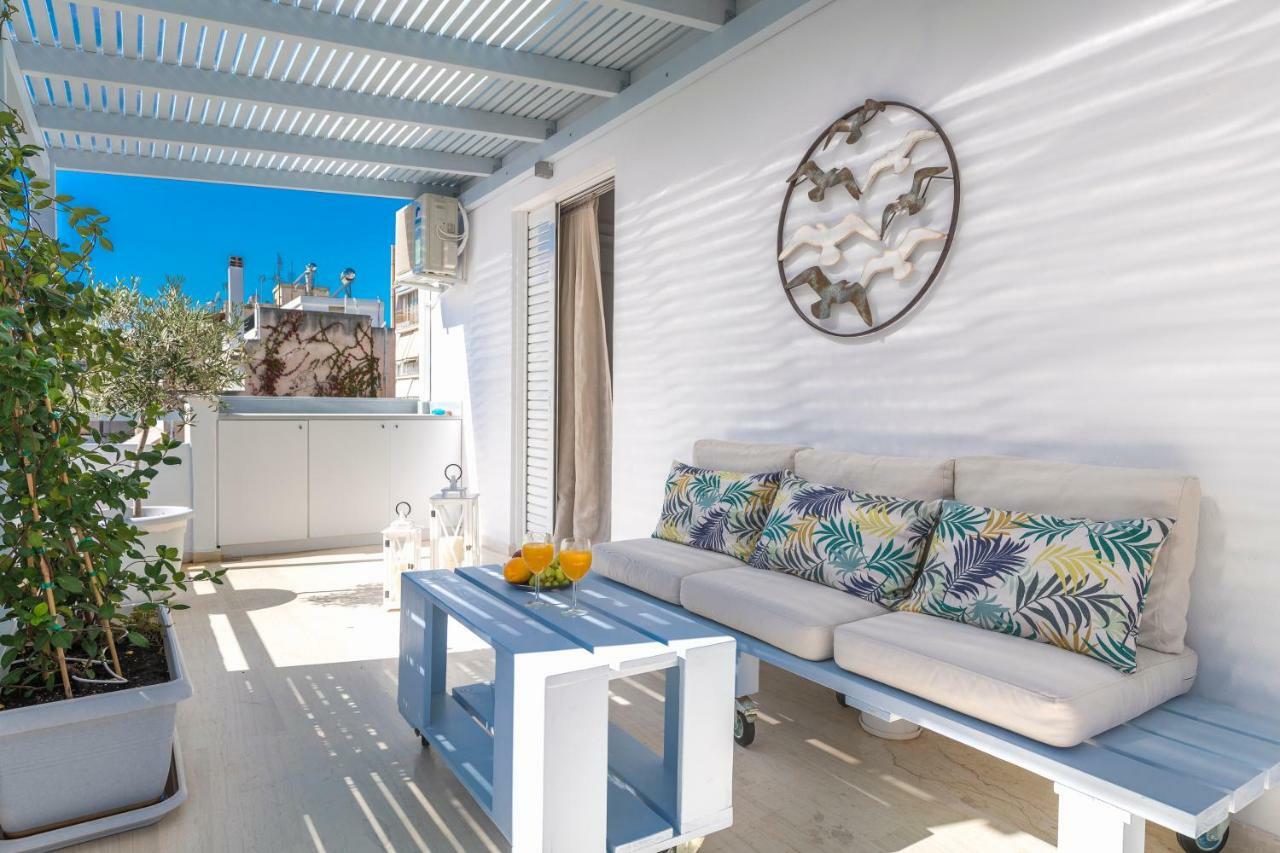 Apartament Melidi Luxury Penthouse In Koukaki Ateny Zewnętrze zdjęcie