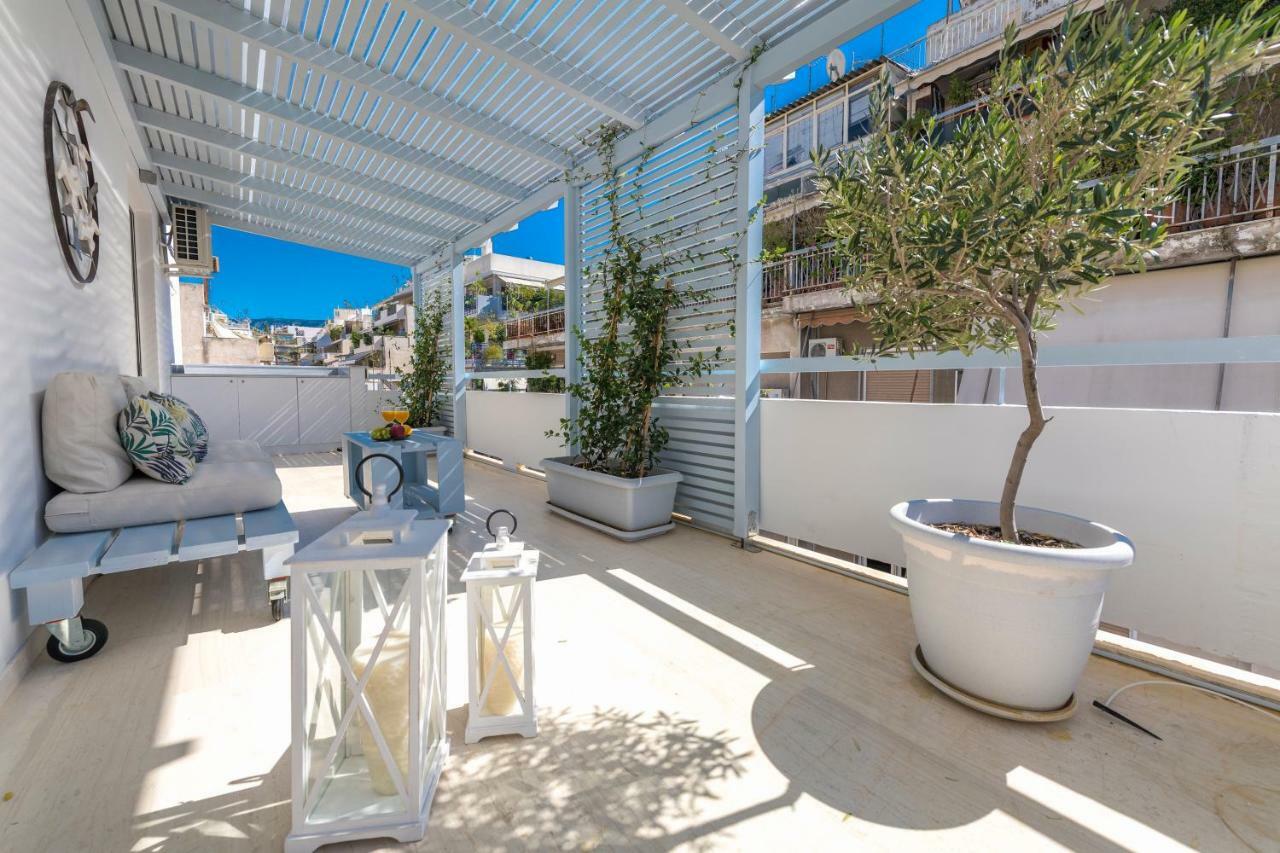 Apartament Melidi Luxury Penthouse In Koukaki Ateny Zewnętrze zdjęcie