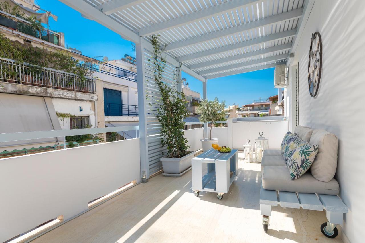 Apartament Melidi Luxury Penthouse In Koukaki Ateny Zewnętrze zdjęcie